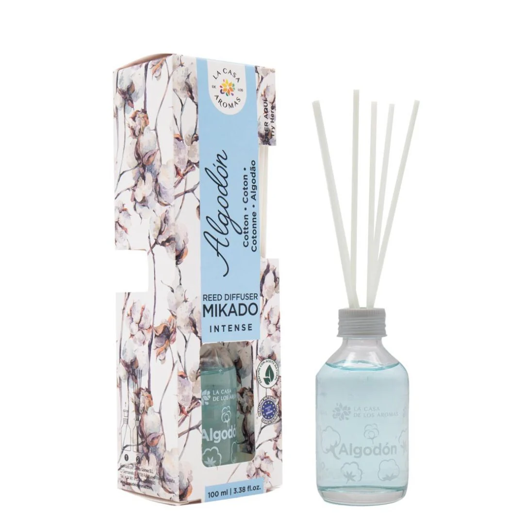 Cotton Reed Diffuser 100ml - Clean & Fresh Scent
