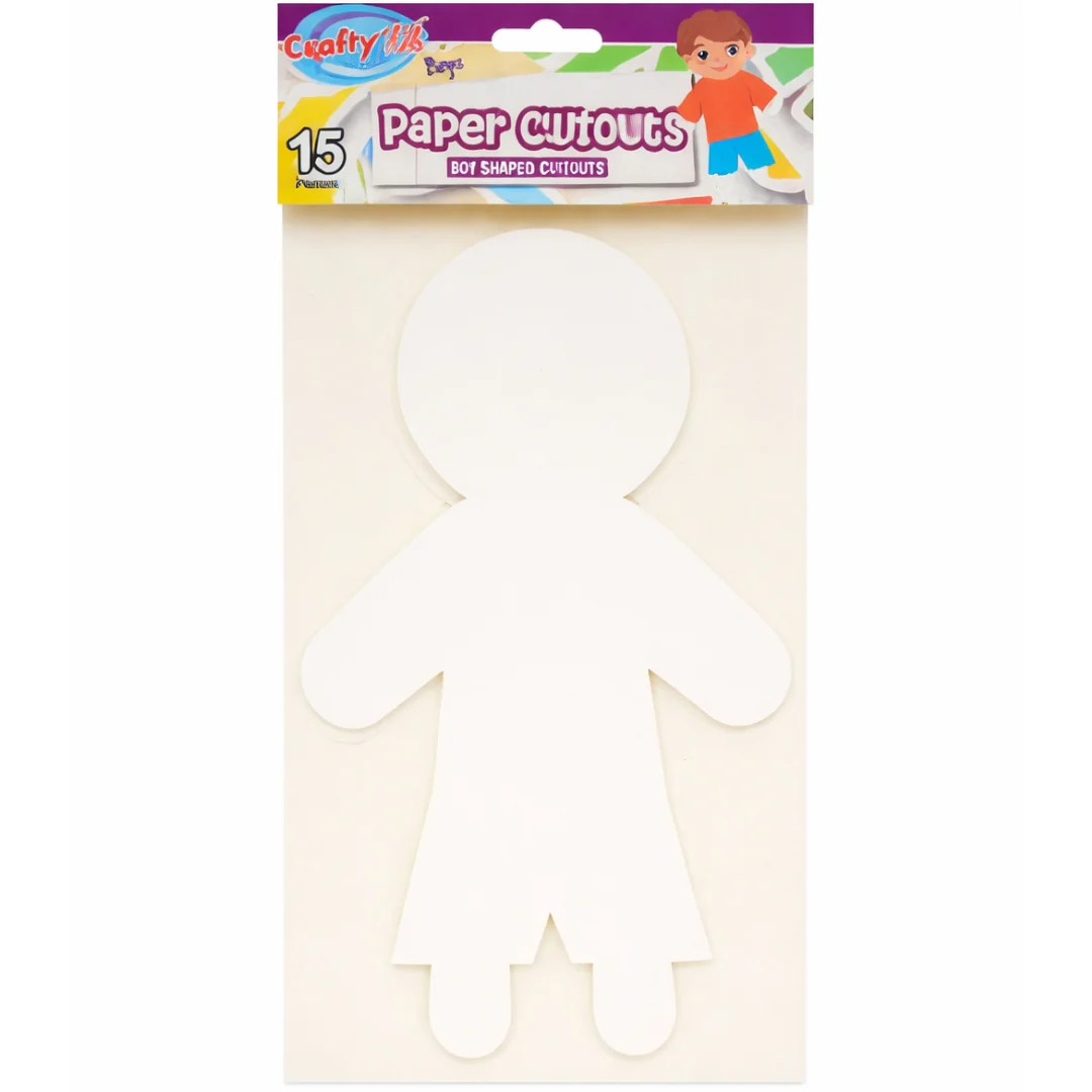 Crafty Bitz 15-Pack Boys Cutouts
