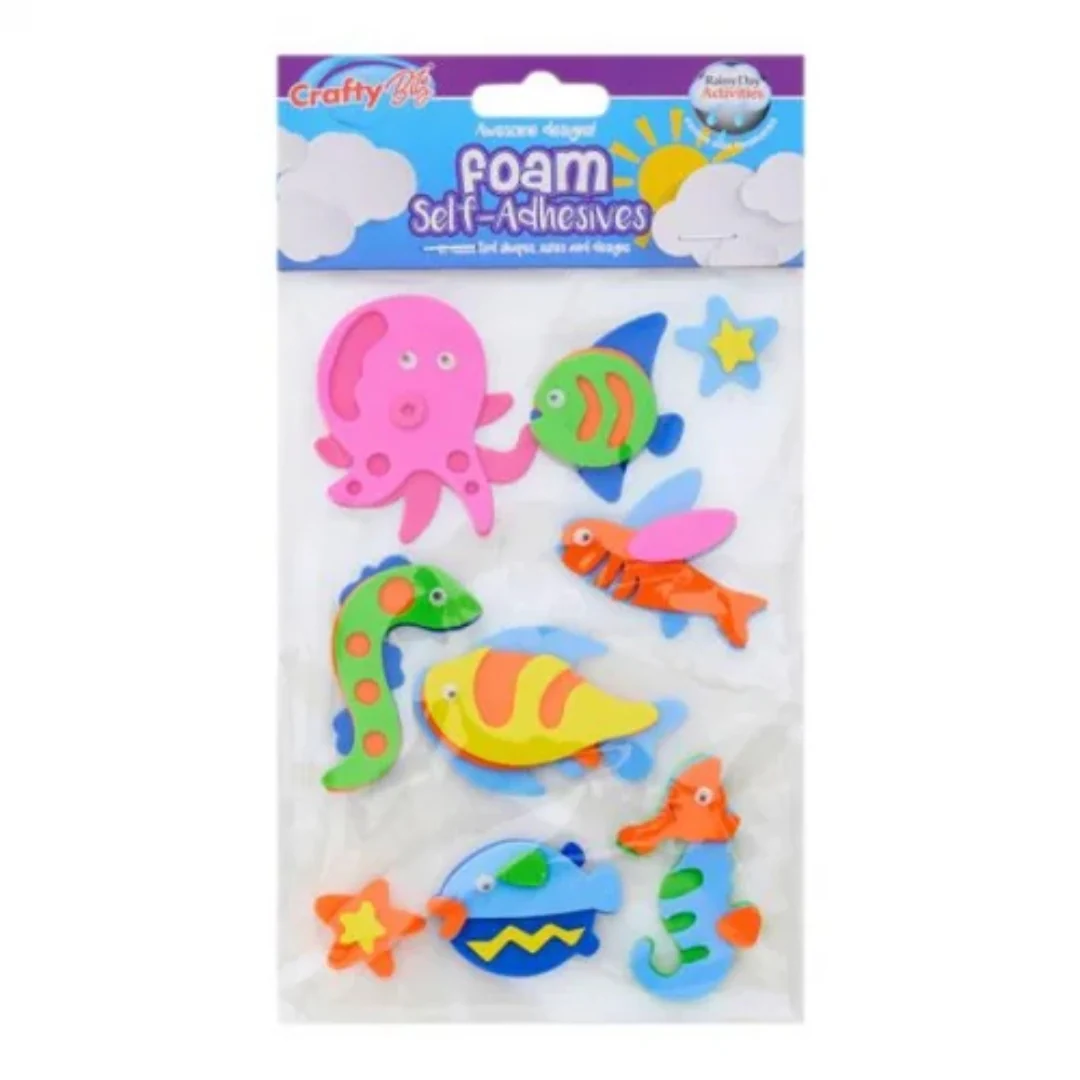 Crafty Bitz 3D Pop Up Foam Stickers 6 Assorted - Image 5