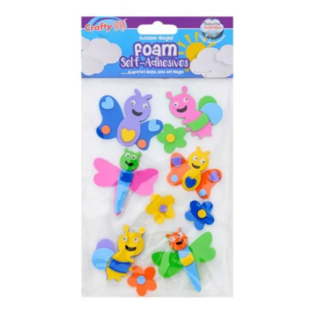 Crafty Bitz 3D Pop Up Foam Stickers 6 Assorted - Image 6