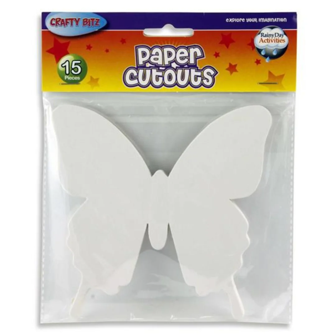 Crafty Bitz Pack of 15 Cutouts – Butterflies