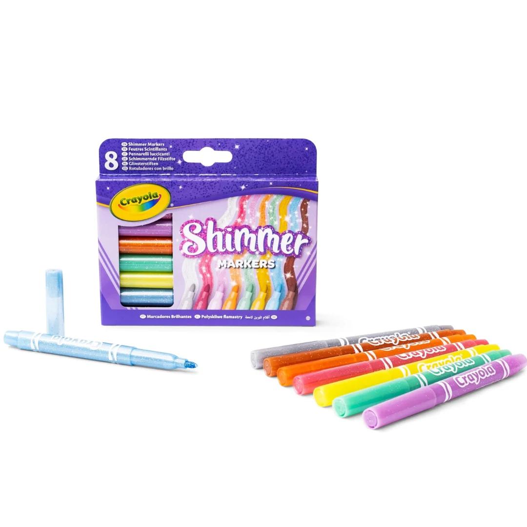 Crayola 8 Shimmer Markers