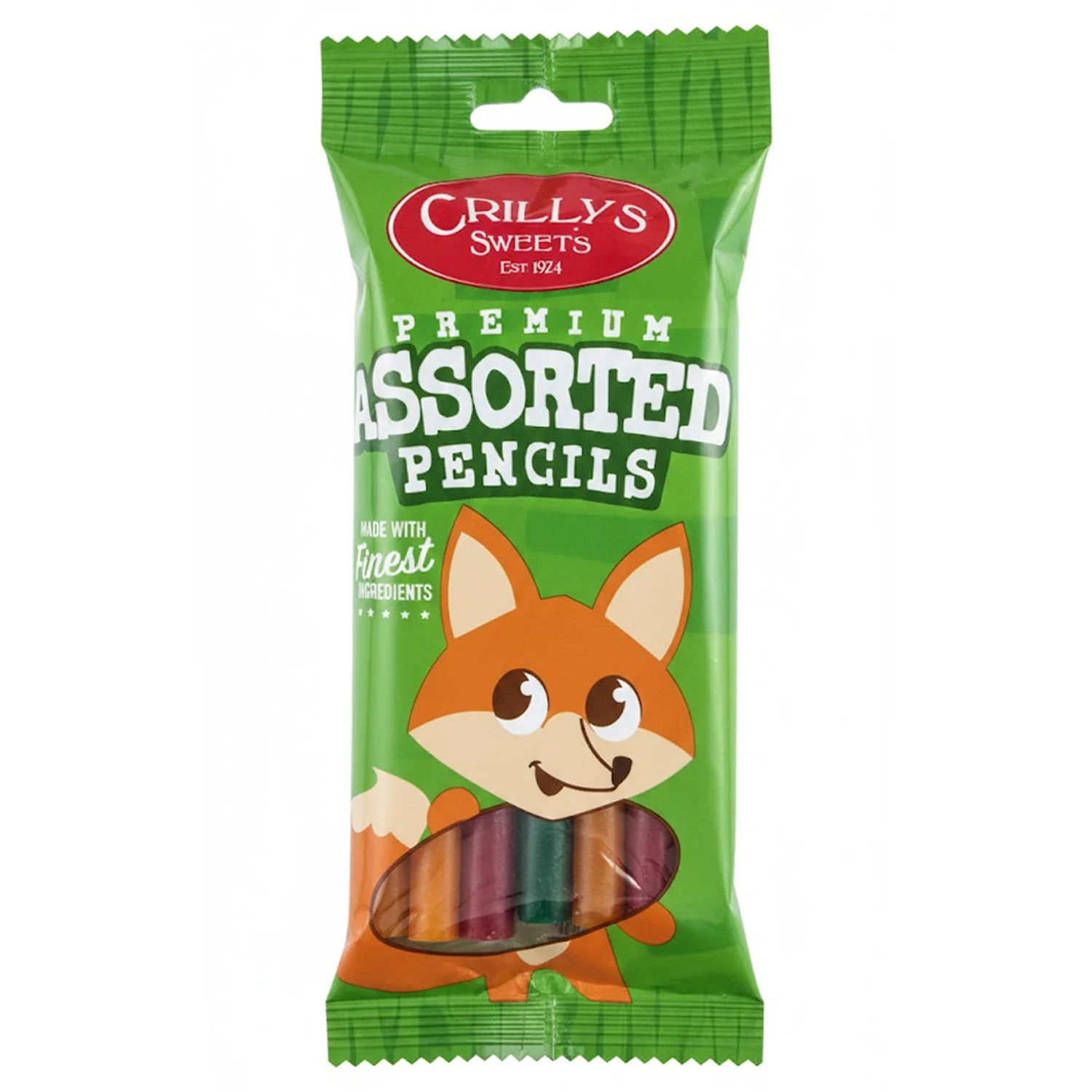 Crillys Assorted Pencils 100g
