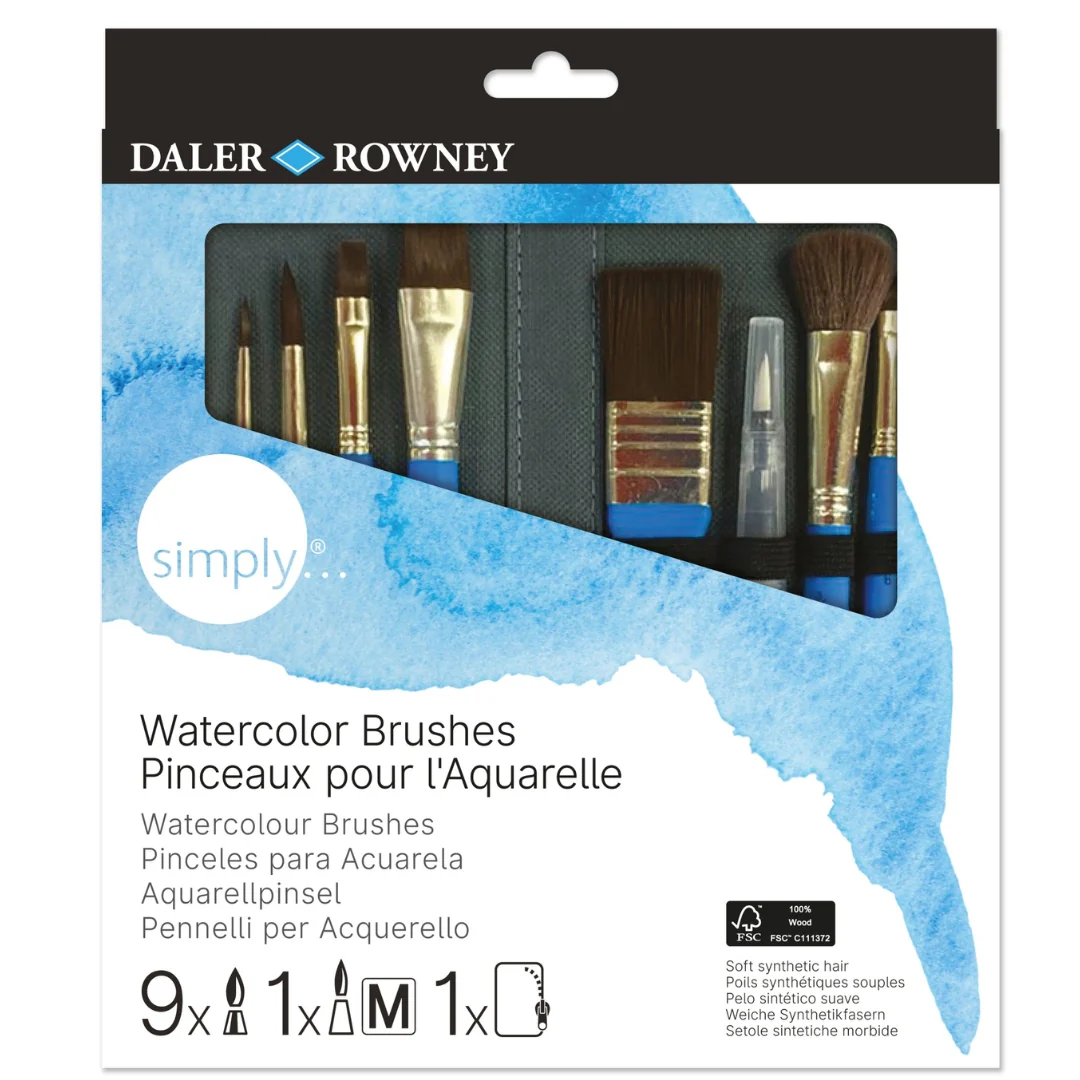 Daler Rowney Watercolor Brushes