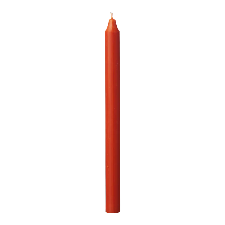 Dark Orange Stick Candles 22 x 290mm