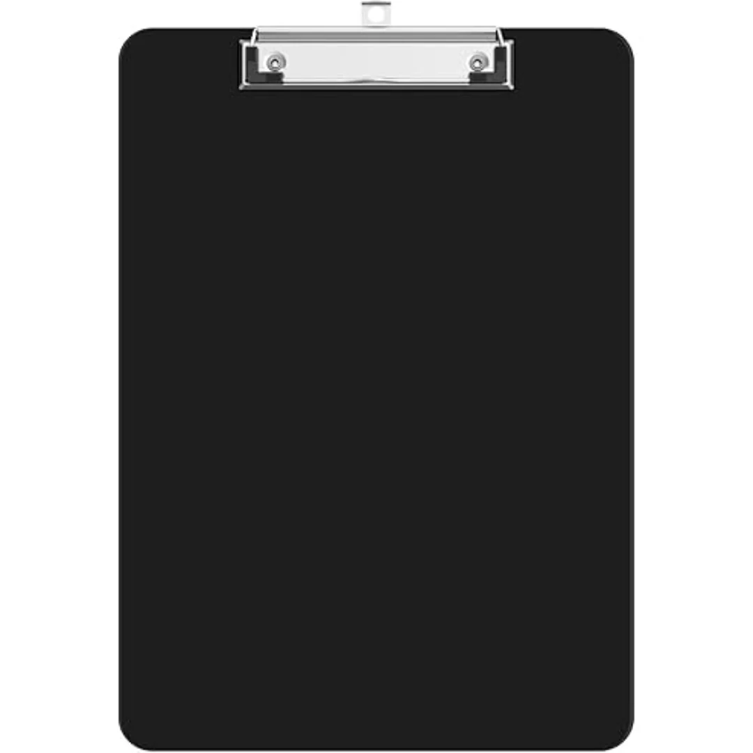 Deli A4 Black Clipboard 50 Sheets Capacity