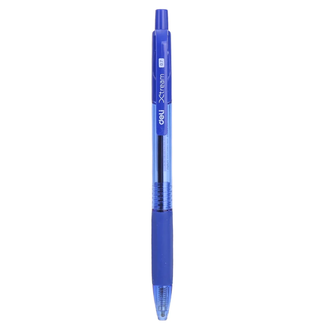 Deli Bullet Tip 0.7mm Blue Ink Ballpoint Pen