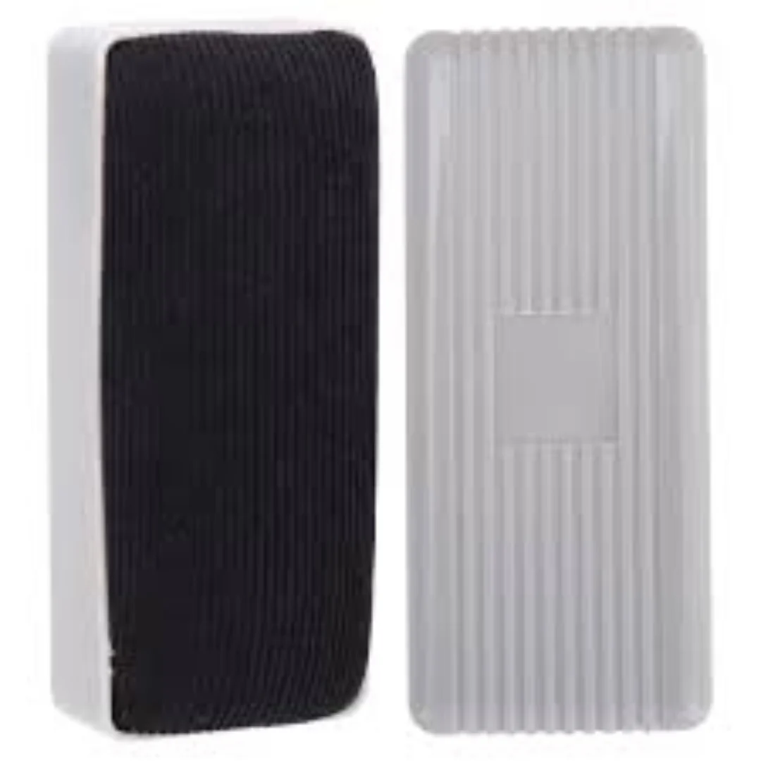Deli Magnetic Whiteboard Eraser Grey