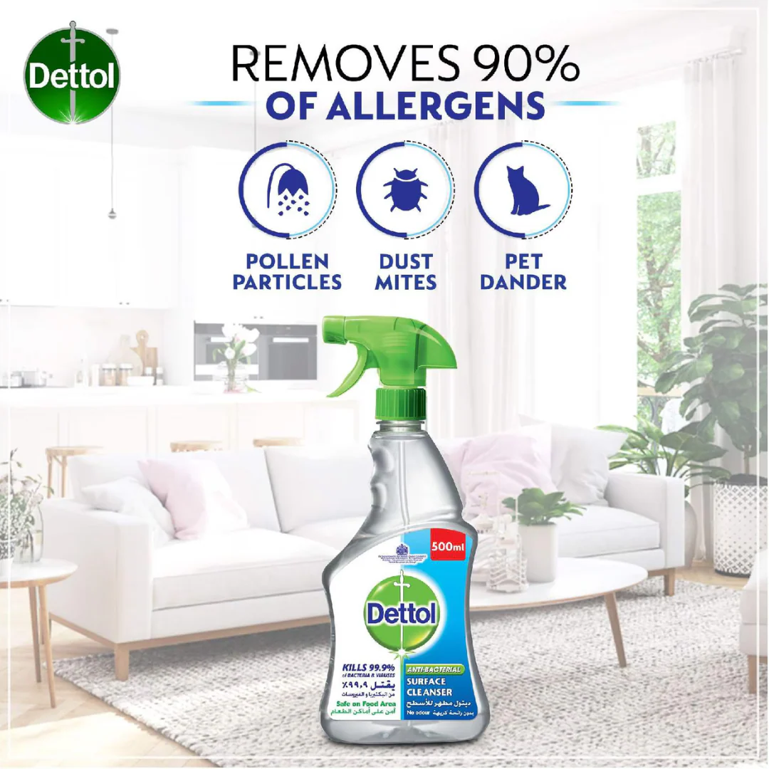 Antibacterial Surface Cleaner 500ml by Dettol - Image 4
