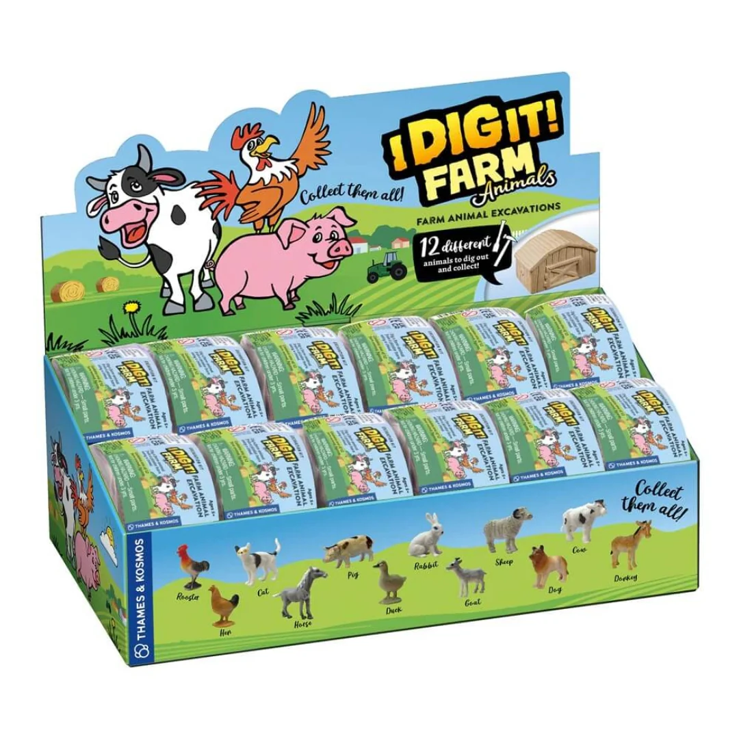 Dig It! Farm Animals Science Set