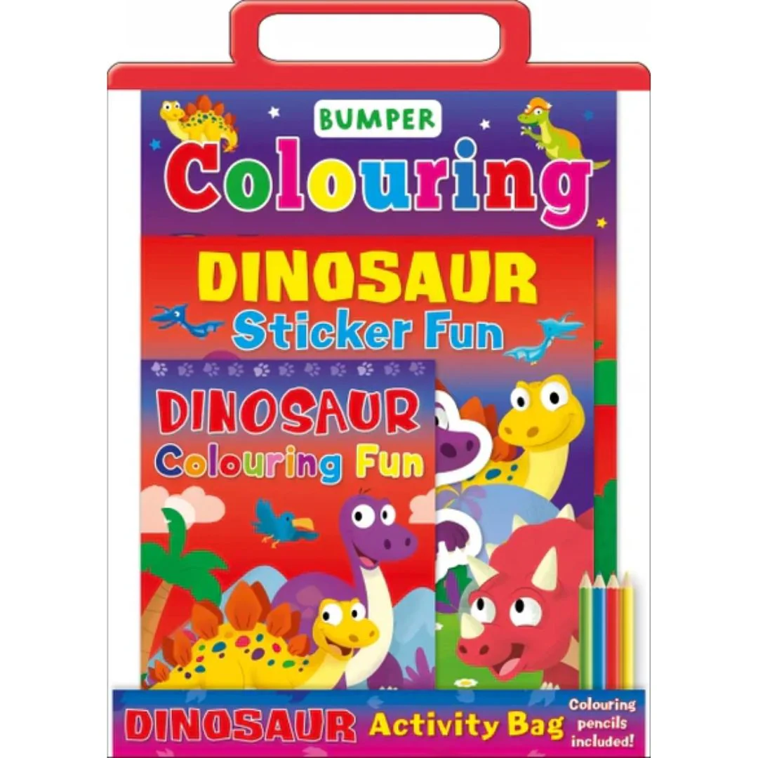 Dinosaur Bumper Activity Bag