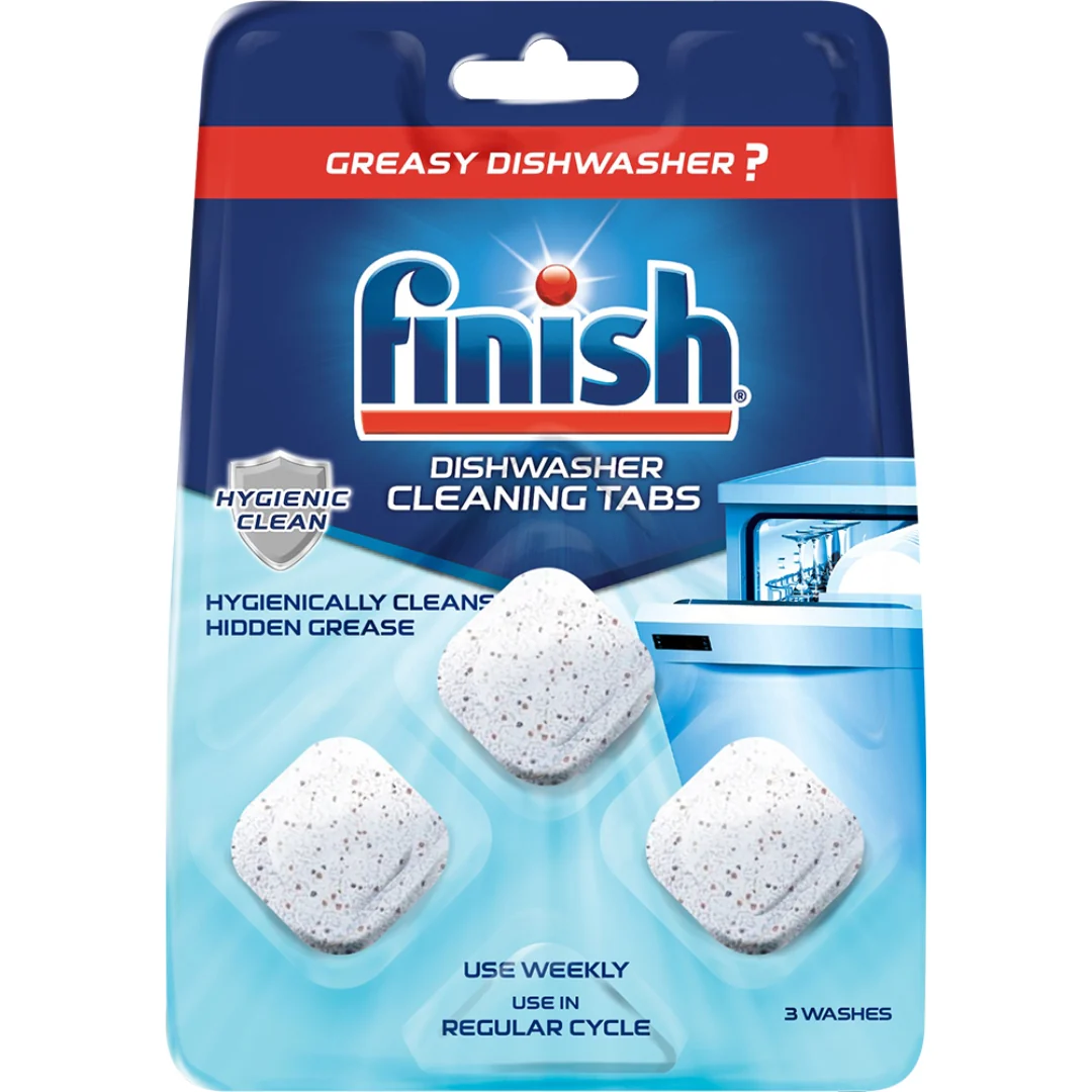 Dishwasher Cleaner Tabs - 3 Pack by Finish