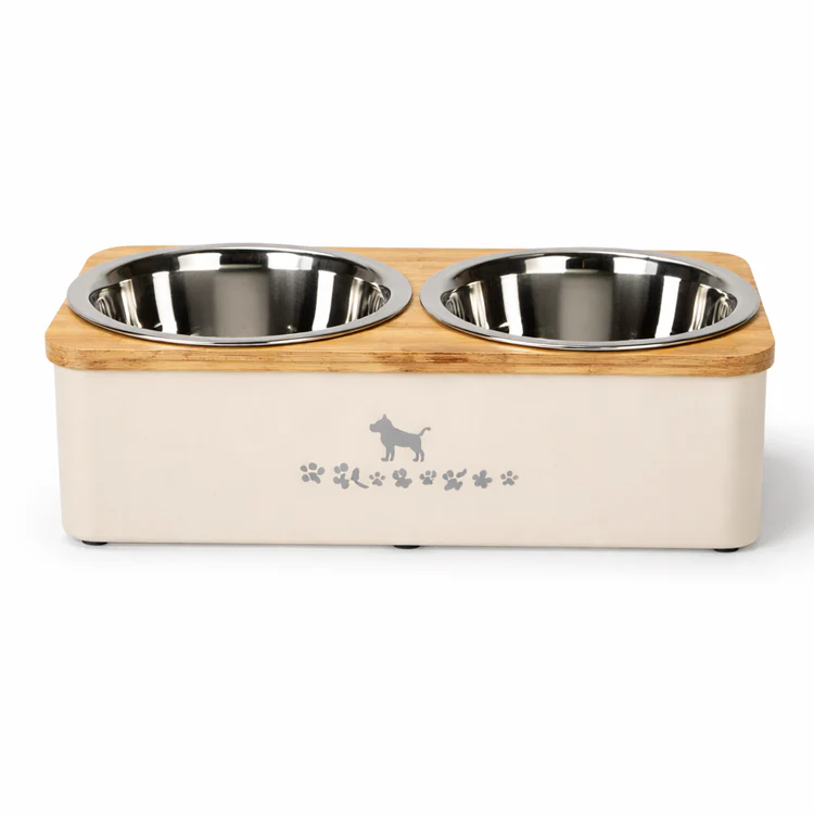 Dog Food and Water Station