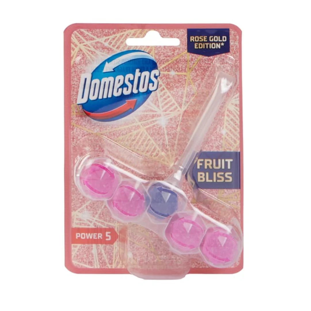 Domestos Power 5 Rim Block – Rose Gold