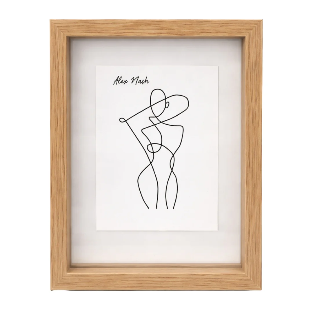 Double Glass Photo Frame