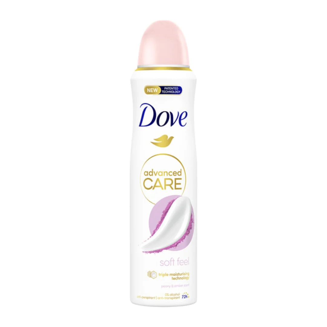 Dove Soft Feel Anti-Perspirant Deodorant Spray for Women 150ml