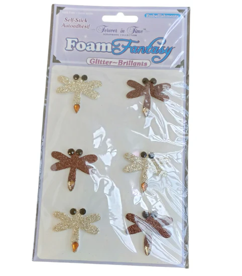 Dragonfly Dream Scrapbook Stickers