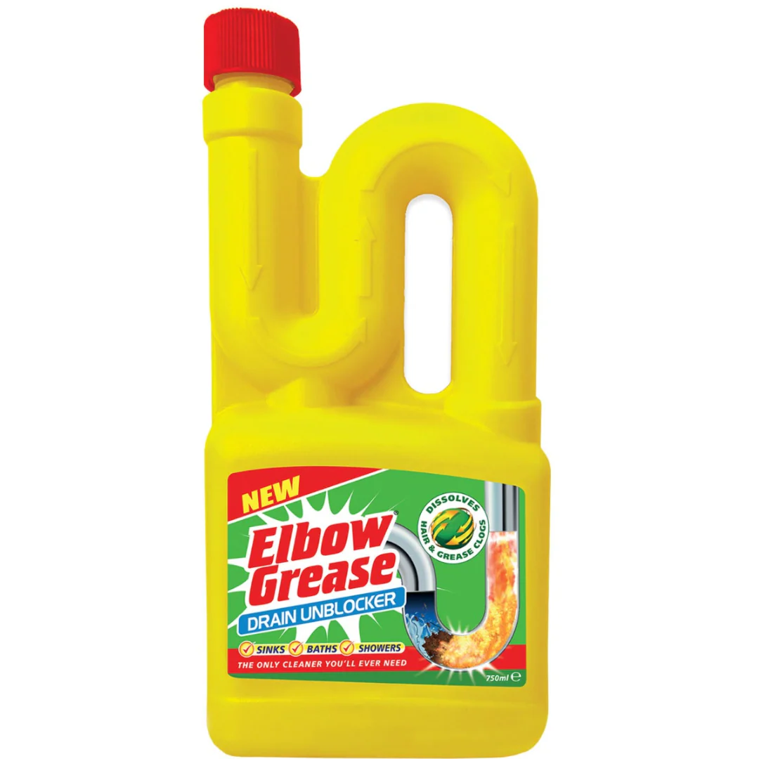 Drain Away Un-blocker 750ml by Elbow Grease