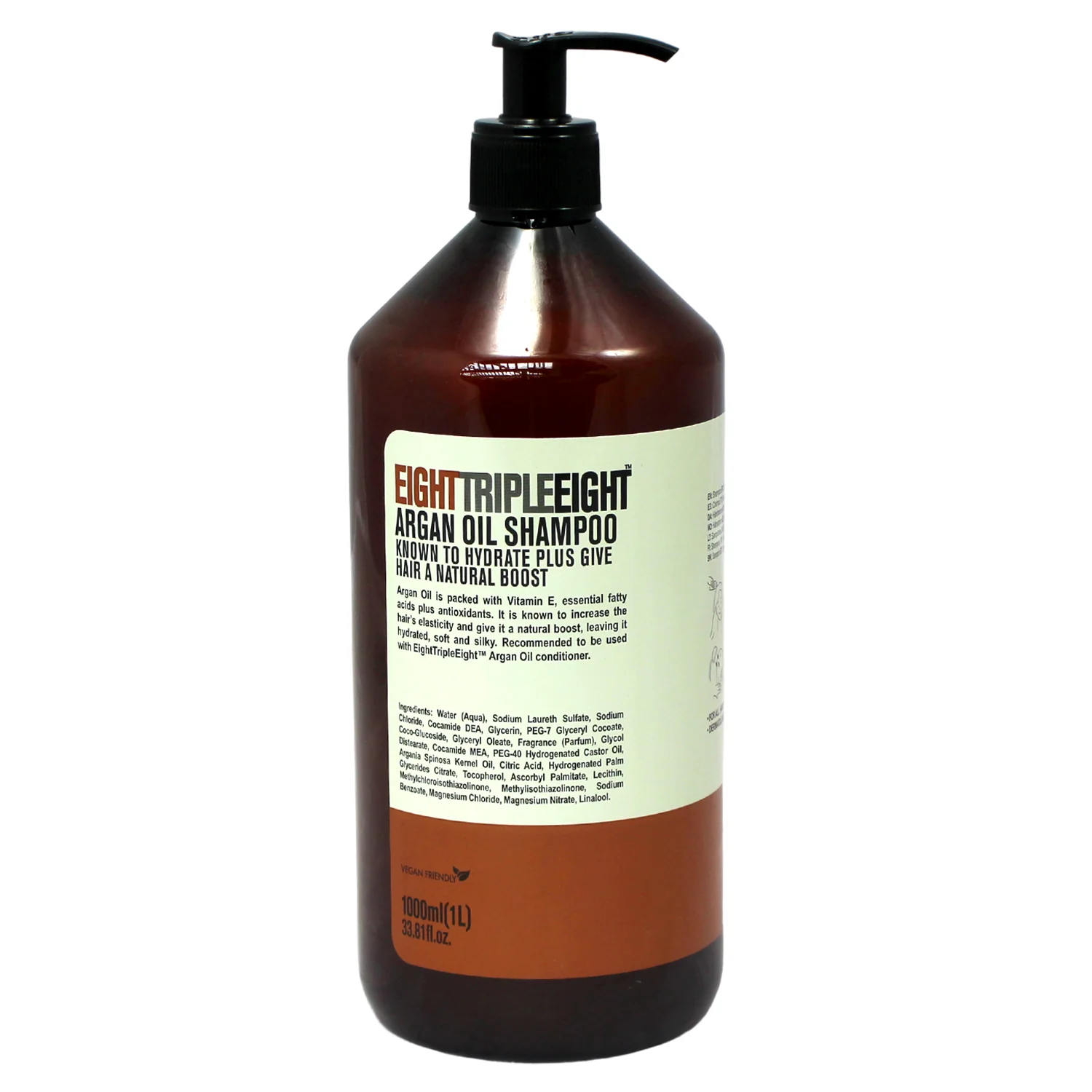 Eight Triple Eight Shampoo with Argan – 1L