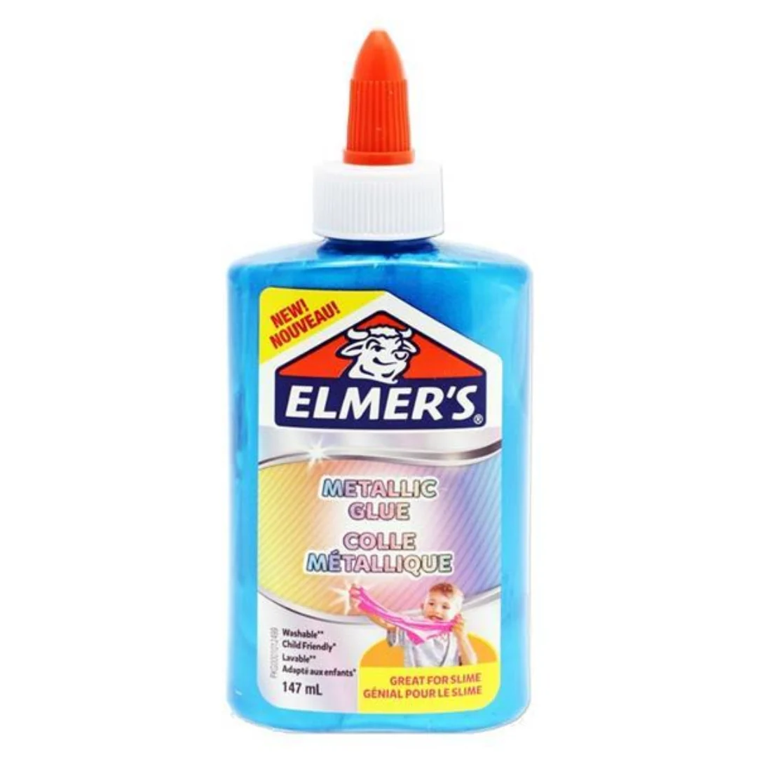 Elmer’s Metallic Slime Glue – Blue 147ml