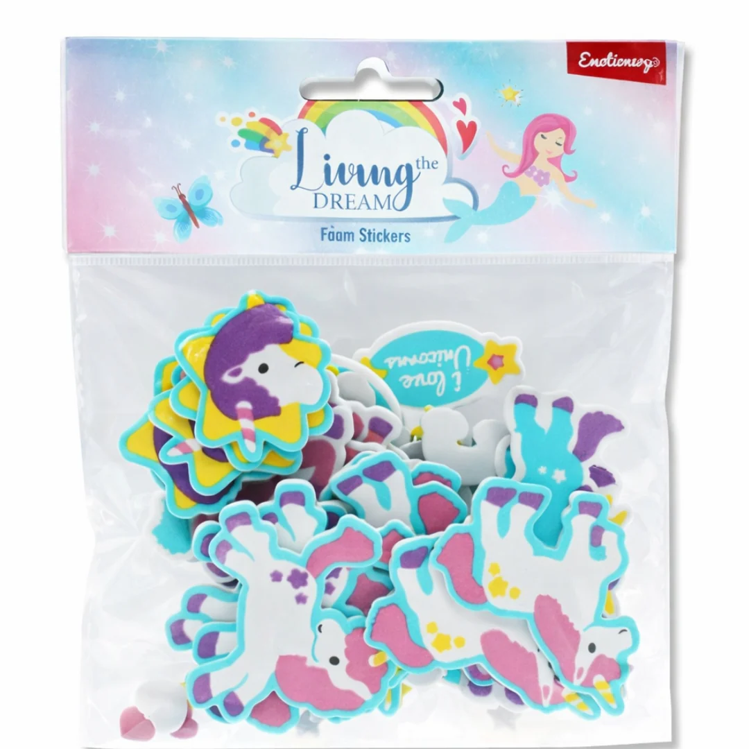 Emotionery Unicorn Foam Stickers