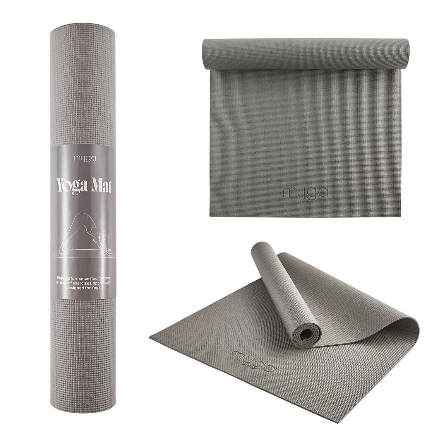 Entry Level Yoga Mat by Myga – Wood