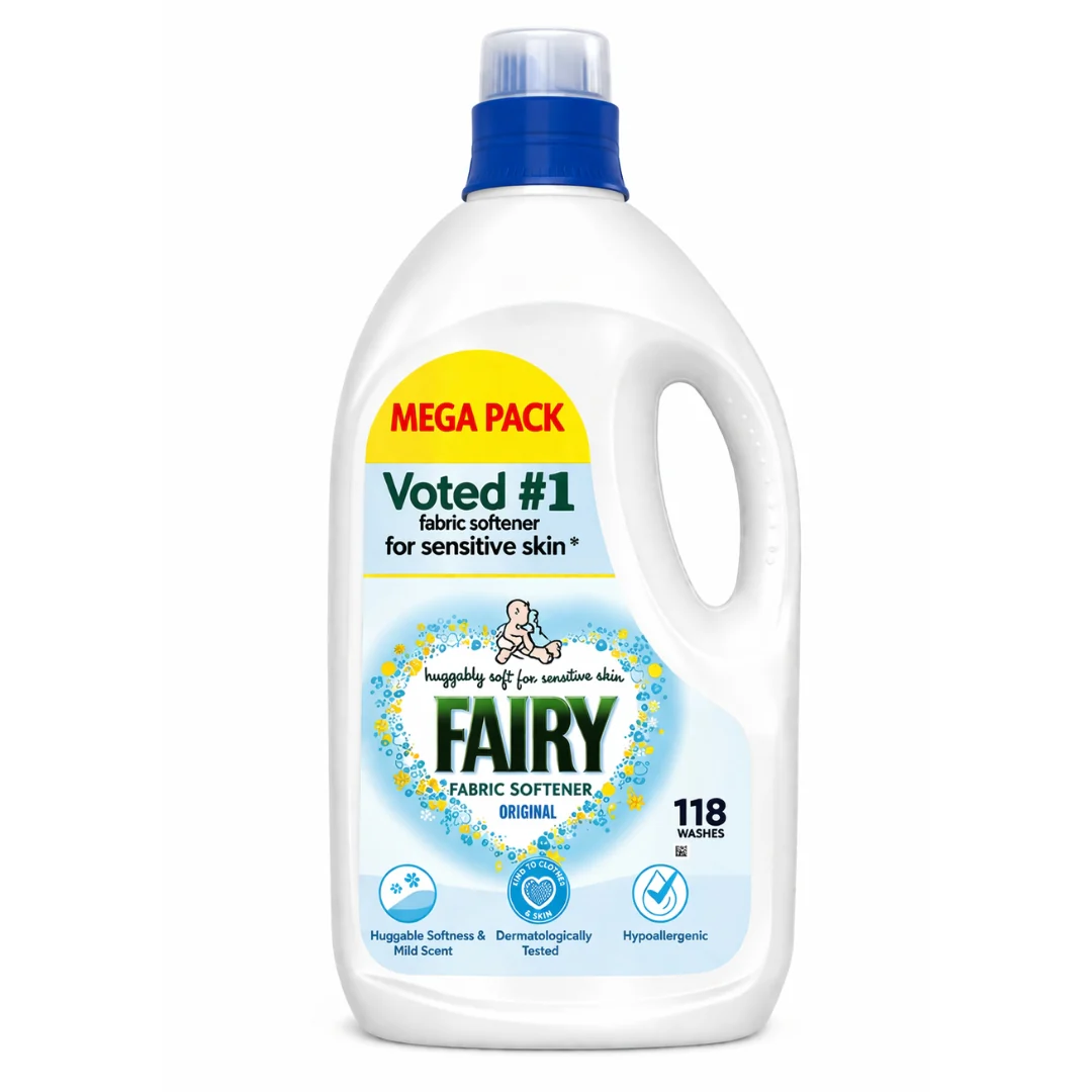 Fairy Fabric Conditioner Original – 3.894L (118 Washes)