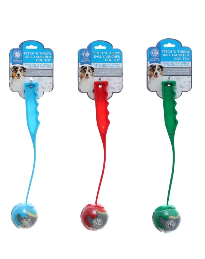 Fetch N Throw Ball Launcher Dog Toy