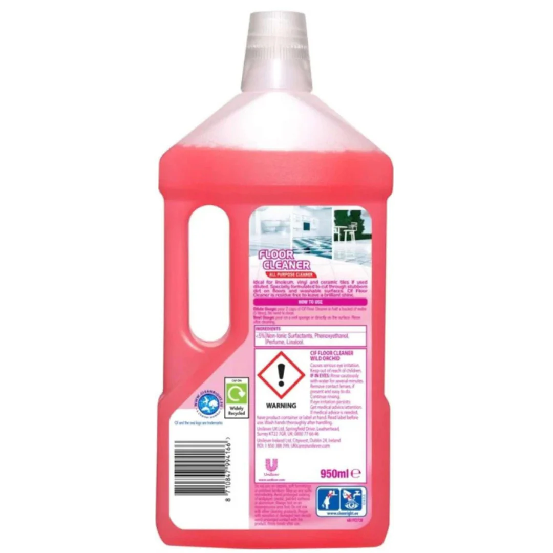 Floor Wild Orchid 950ml by Cif - Image 2