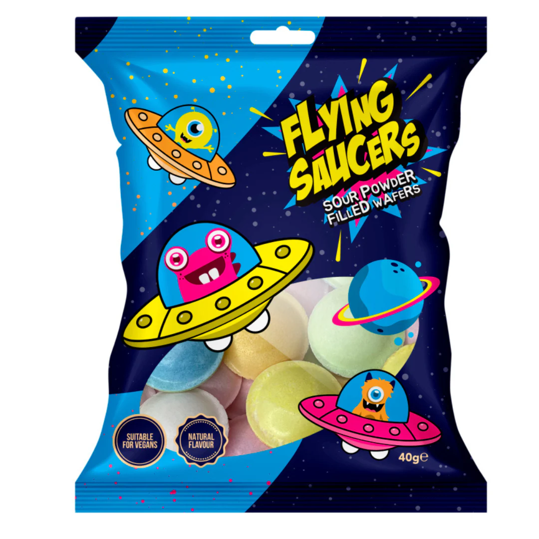 Flying Saucers Sour powder 40g