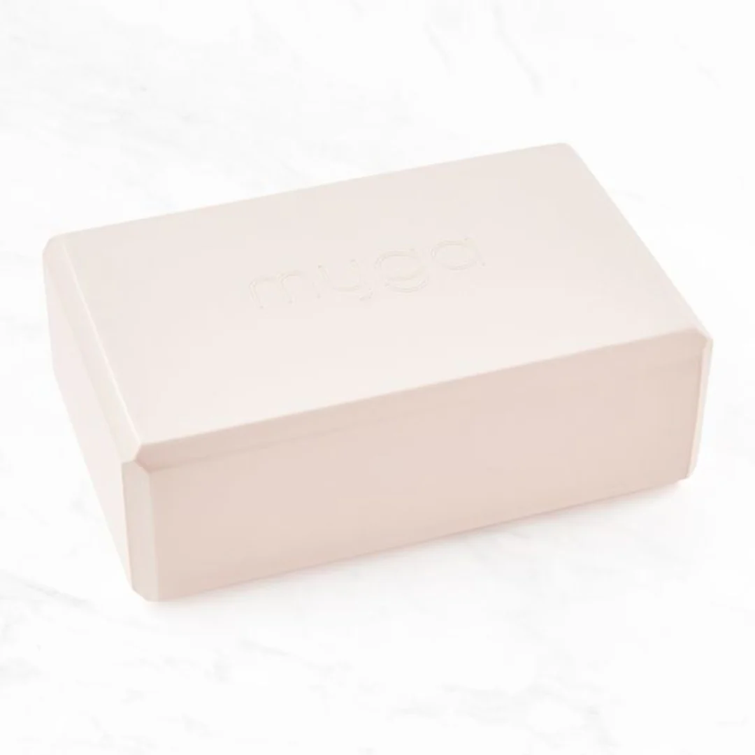 Foam Yoga Block in Blush by Myga - Image 2