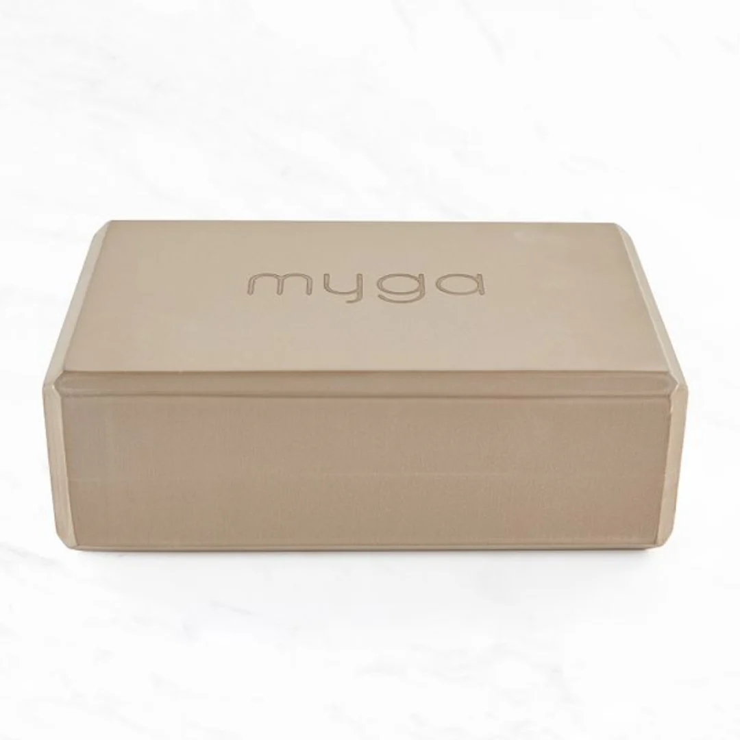 Foam Yoga Block in Wood by Myga