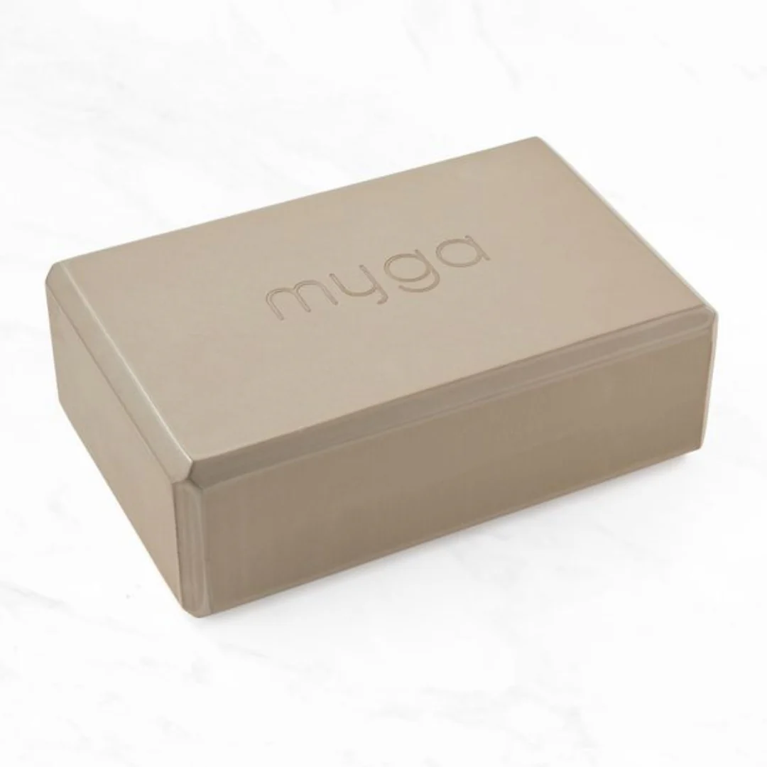Foam Yoga Block in Wood by Myga - Image 2