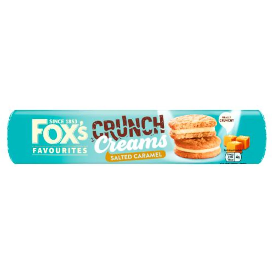 Fox’s Crunch Creams Salted Caramel 200g