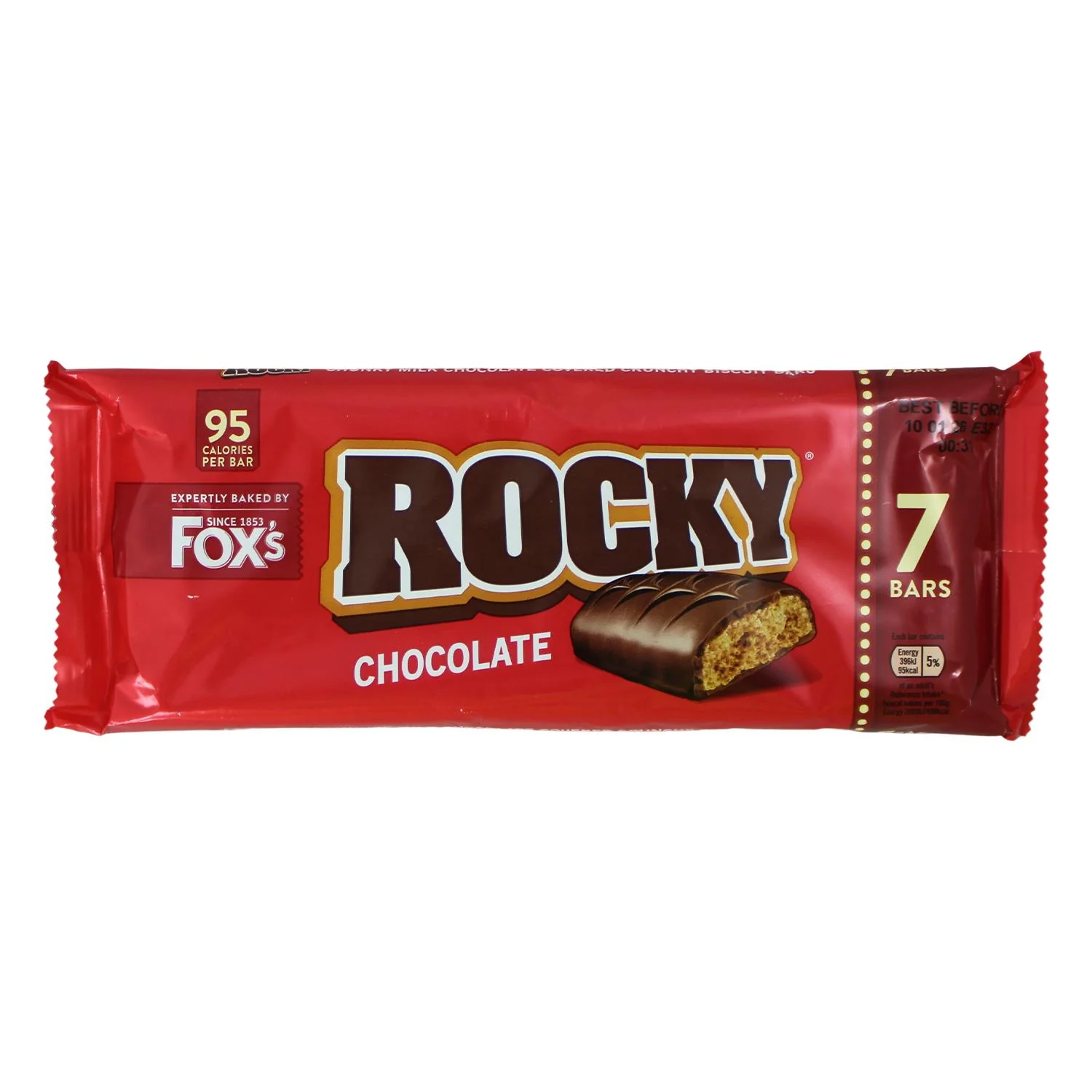 Fox’s Rocky Chocolate Biscuit Bars – 7 Pack