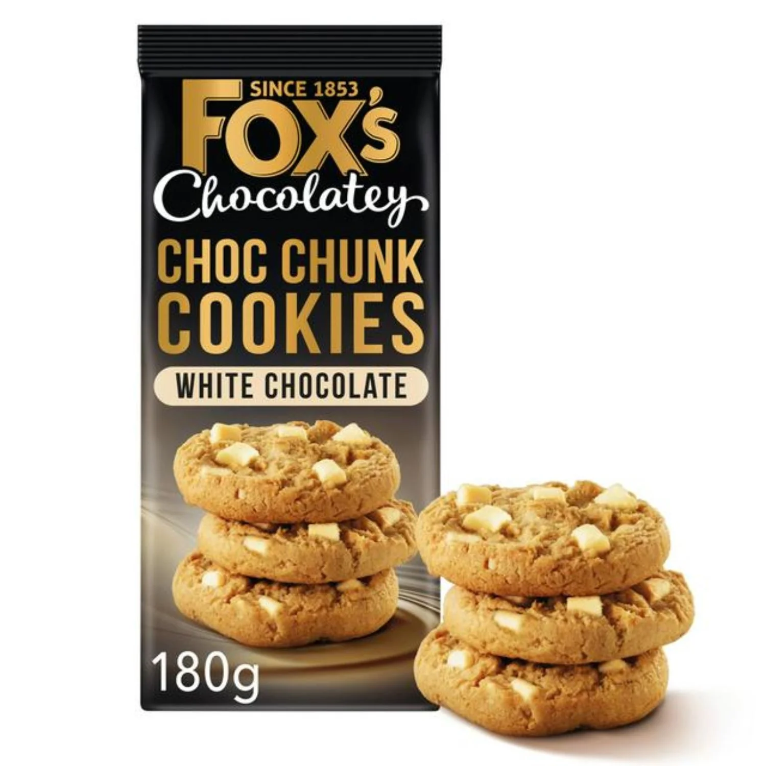 Fox’s White Chocolate Chunk Cookies 180g