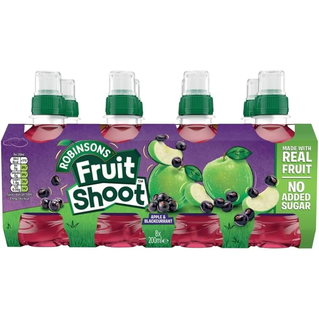 Fruit Shoot Apple & Blackcurrant 8×200ml