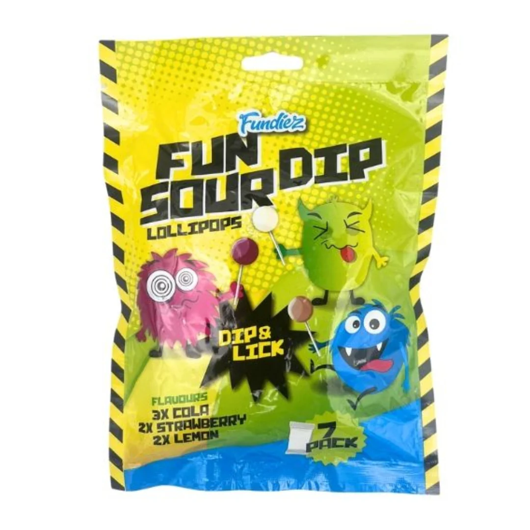 Fundiez Fun Sour Dip – 7 Pack