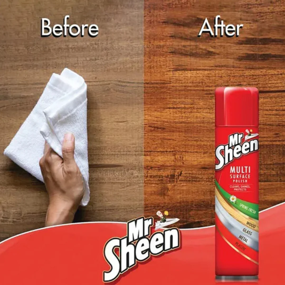 Furniture Polish 250ml by Mr Sheen - Image 4