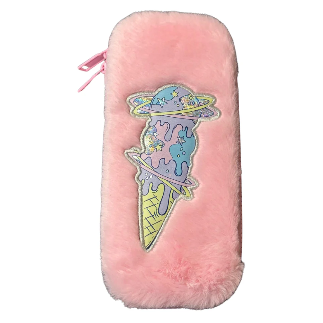 Furry EVA Ice Cream Pencil Case