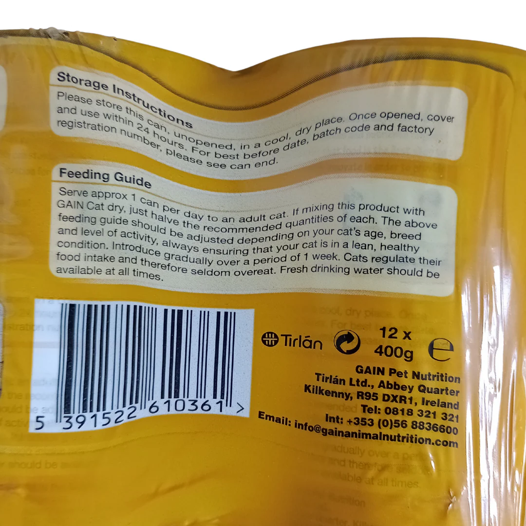 Gain Cat Value Cuts in Jelly (12 x 400g) - Image 7