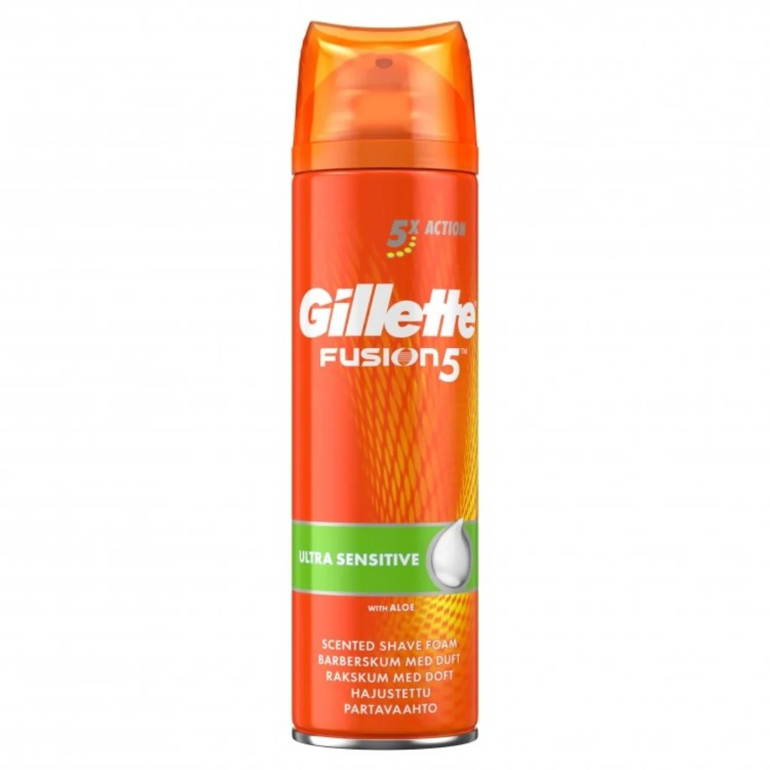 Gillette Fusion5 Ultra Sensitive Foam 250ml