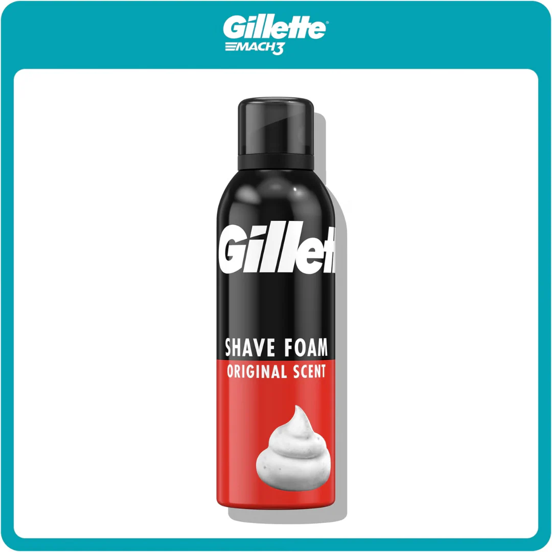 Gillette Regular Shaving Foam 200ml - Image 2