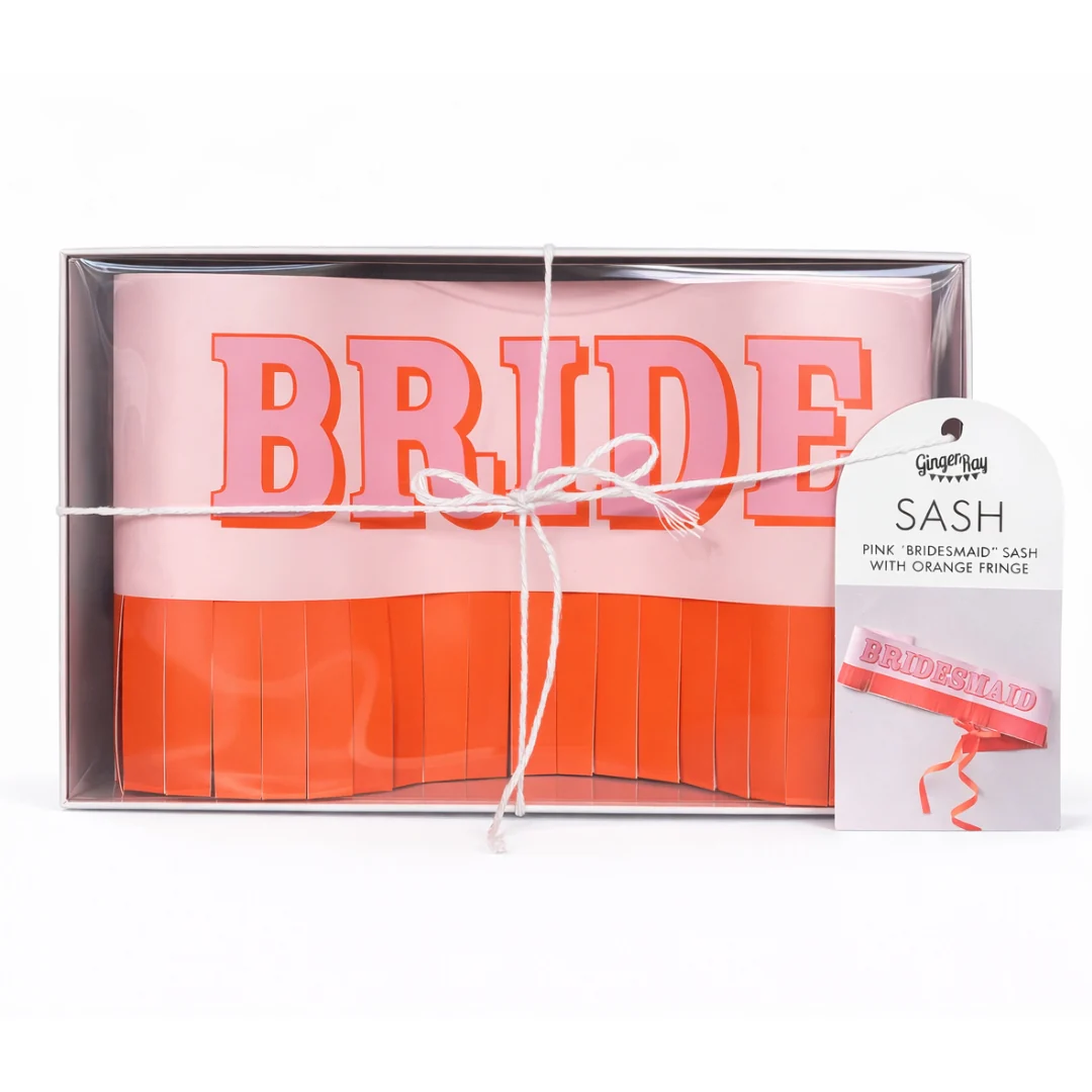 Ginger Ray Bridesmaid Sash
