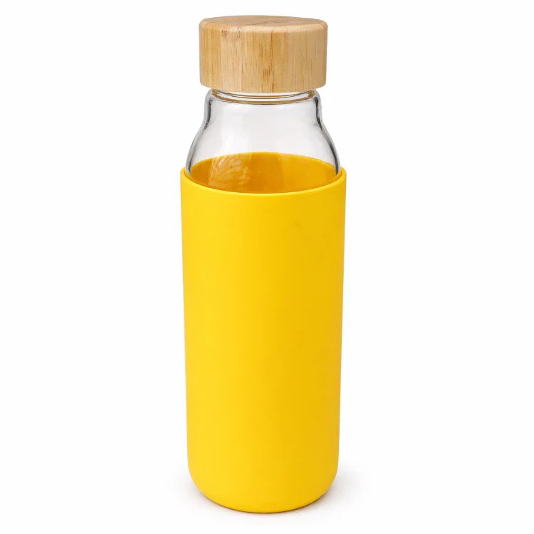 Glass Bottle Yellow 460ml