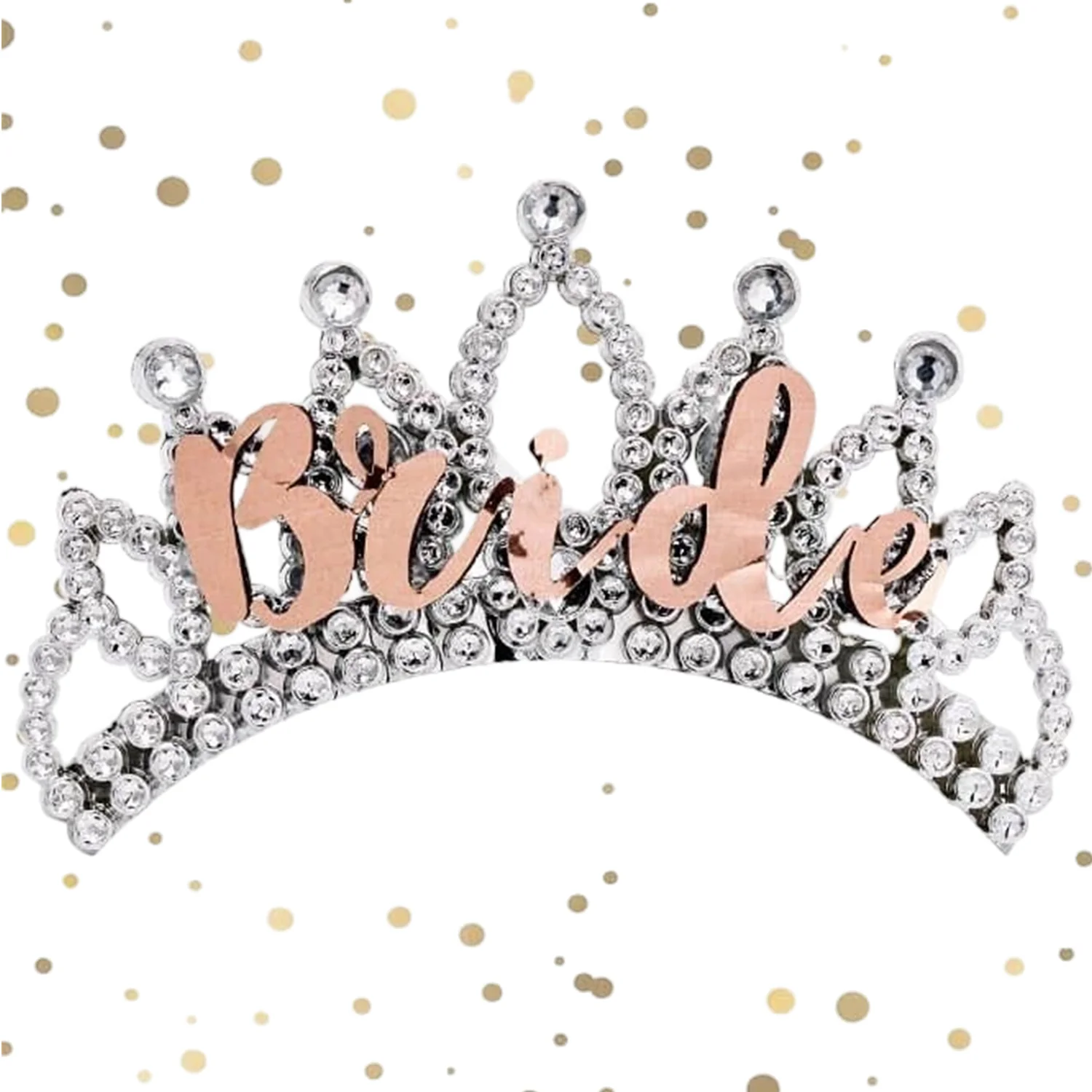 Gold Bride Tiara in Gift Box