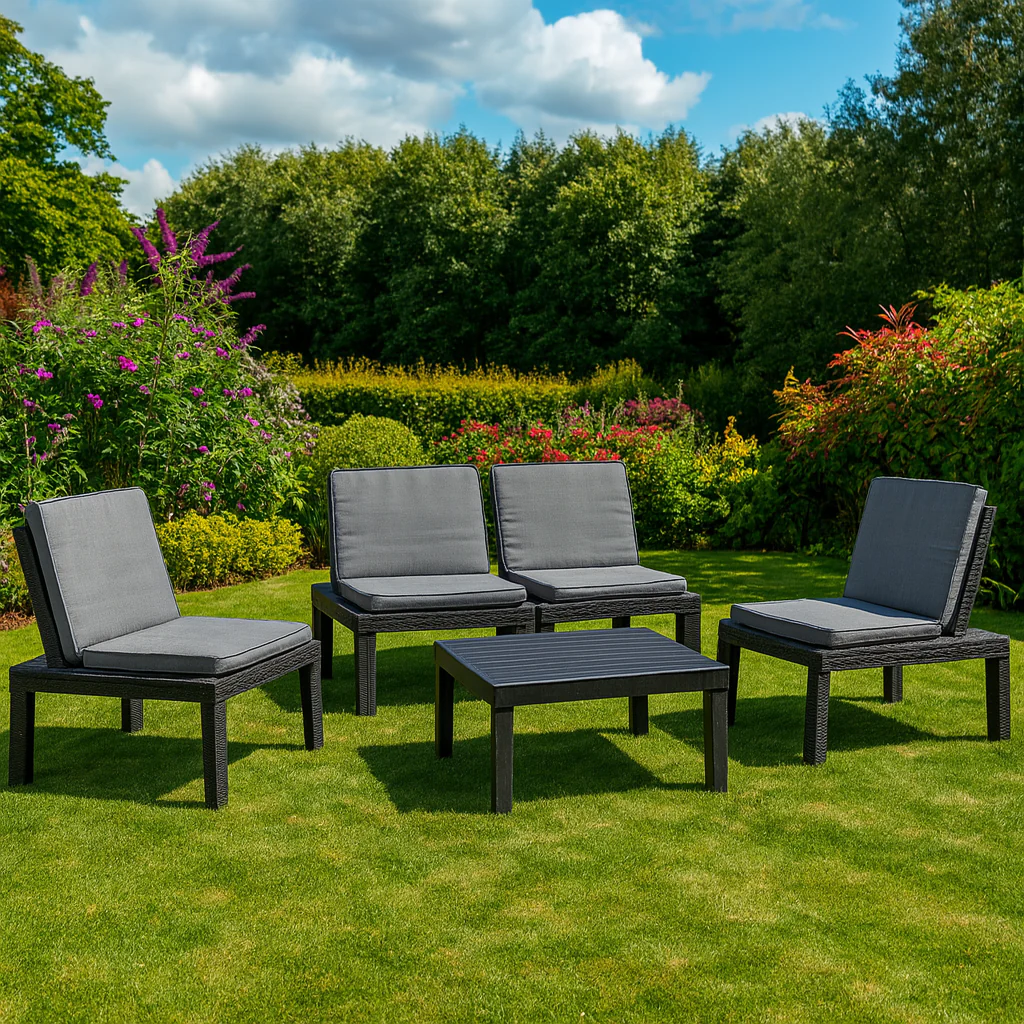 Molok 5 PC Grey Garden Set