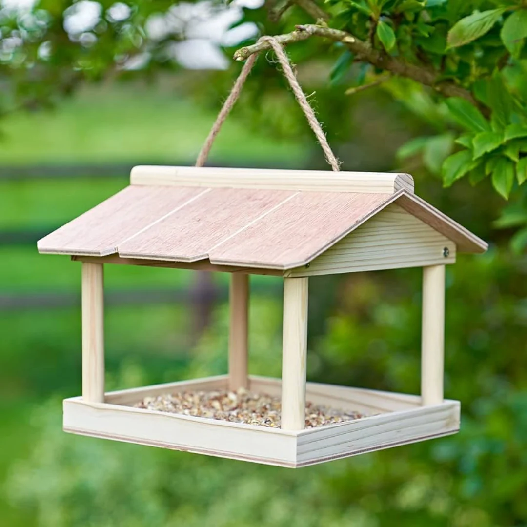 Hanging Bird Table – Outdoor Feeder