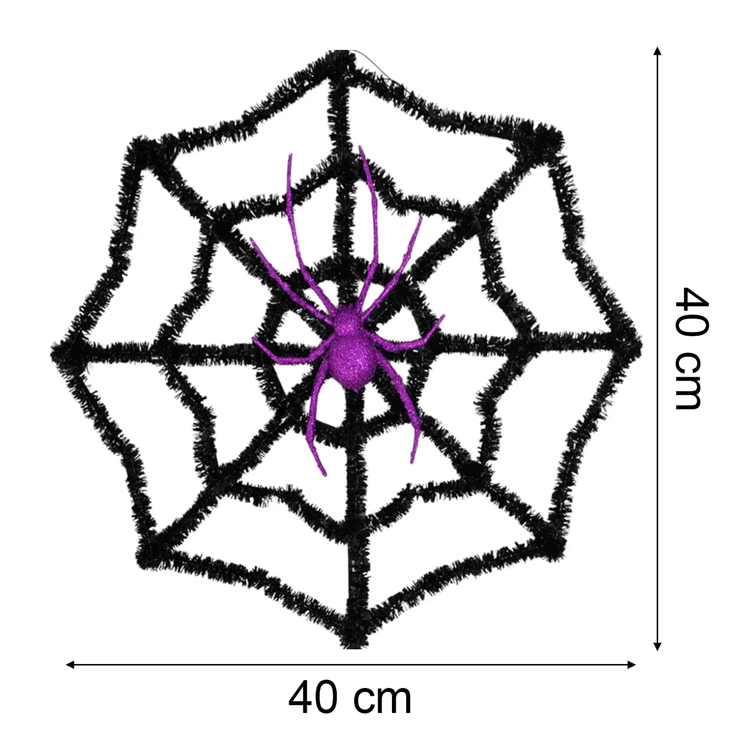 Hanging Spider Web Decoration - Image 3