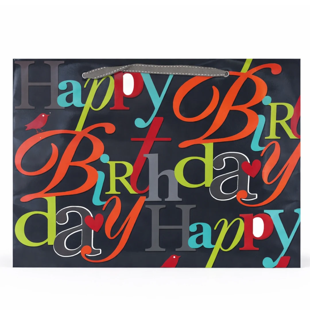 Happy Birthday Gift Bag - 35cm